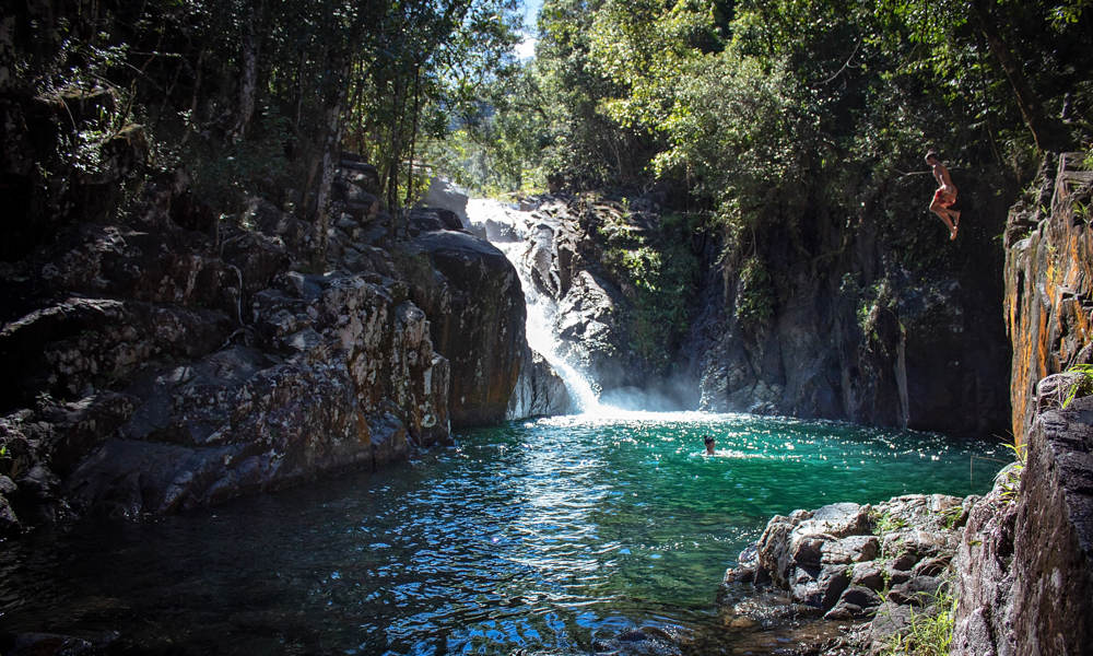 Chasing Waterfalls in the Whitsundays Full Day and Optional ZiplineTour