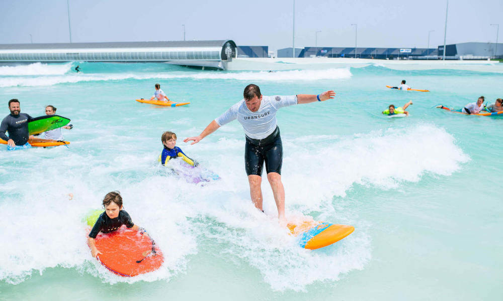 Private Learn to Surf Lesson for Two