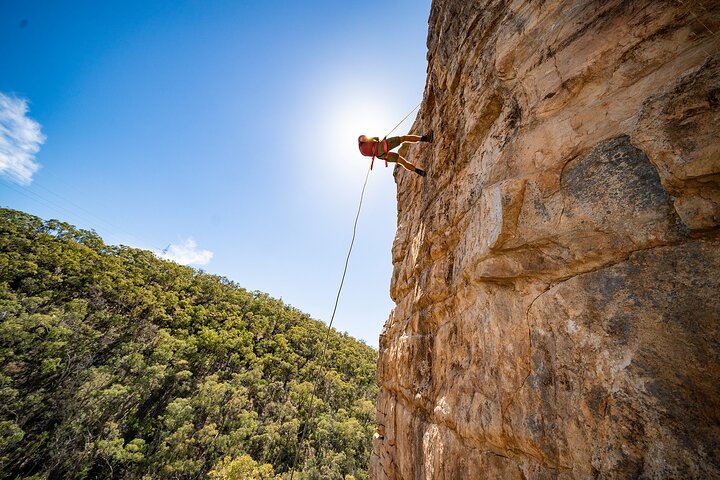 Rock Climb and Abseil – Morialta National Park