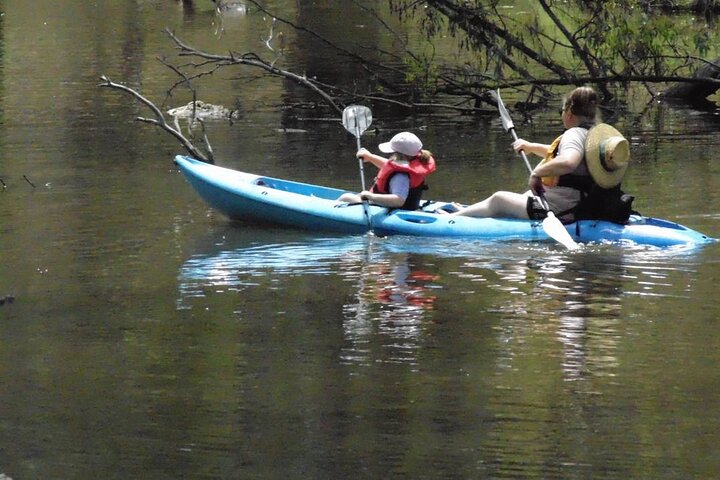 Kayak self-guided tour on the Campaspe River Elmore, 30 minutes from Bendigo