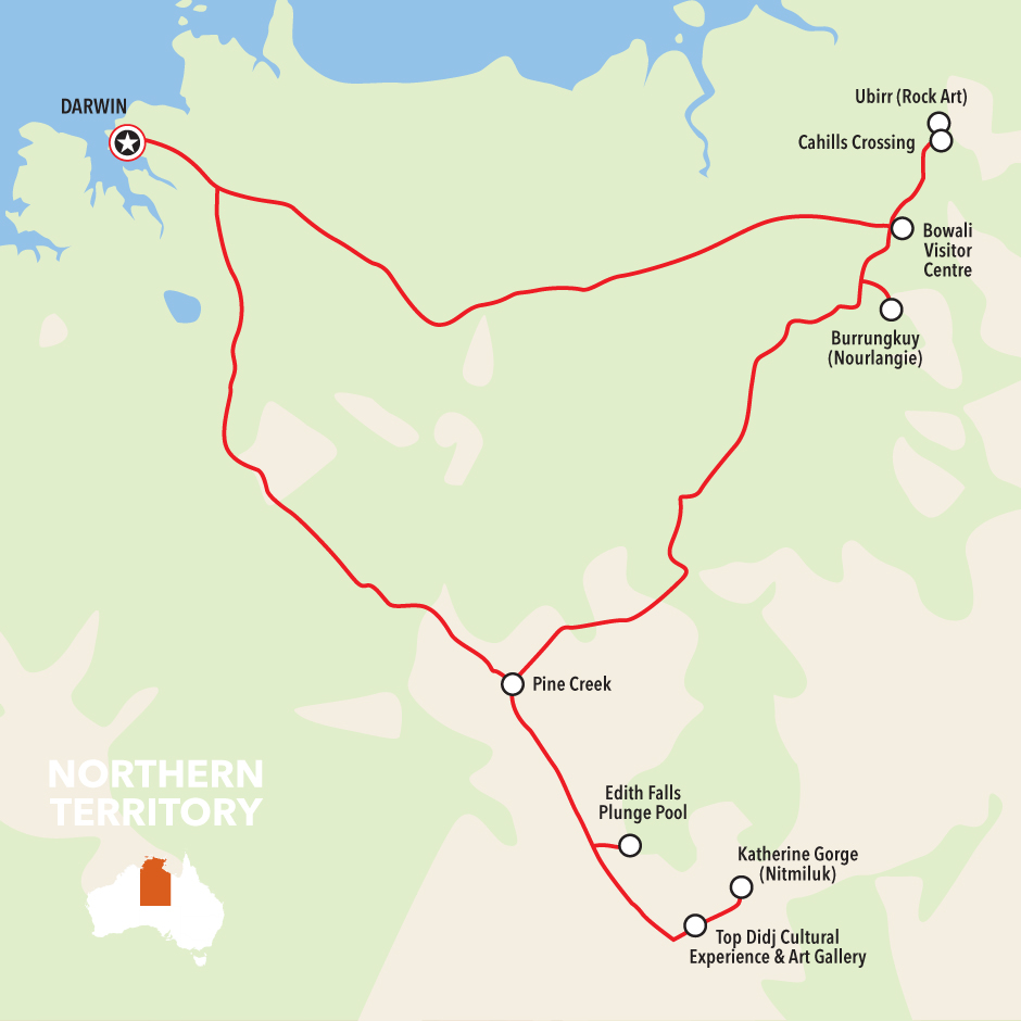 Autopia Tours: Kakadu and Katherine Experience (Accommodated) 4 Day - Twin Share from Darwin
