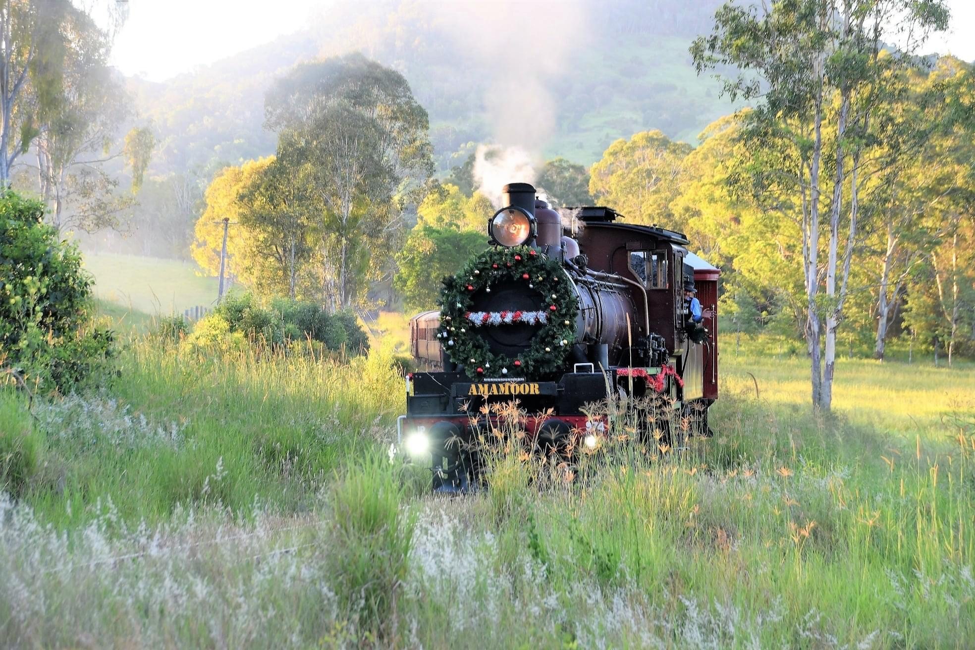 Christmas Eve Train –  Departs 24th December – Gympie to Amamoor (Return)