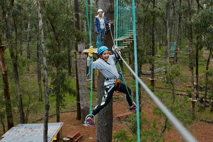 Busselton High Ropes and Zipline Adventure