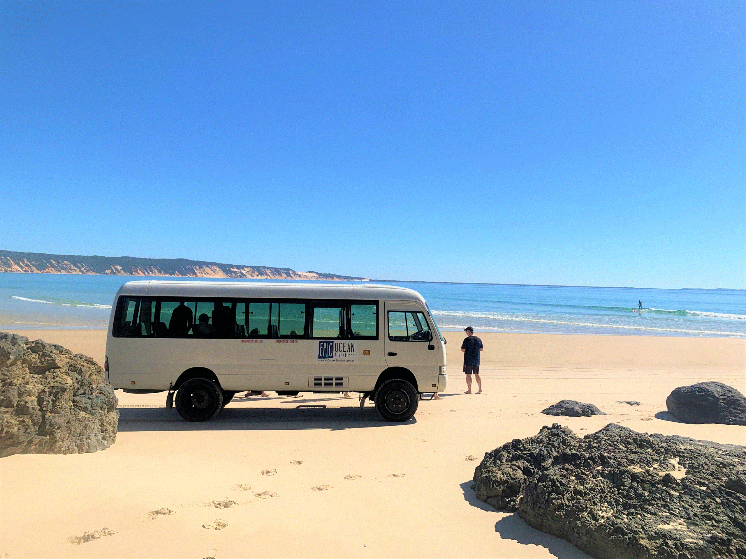 Stand Up Paddle Wildlife Tour & Beach 4x4 Day Trip- Noosa