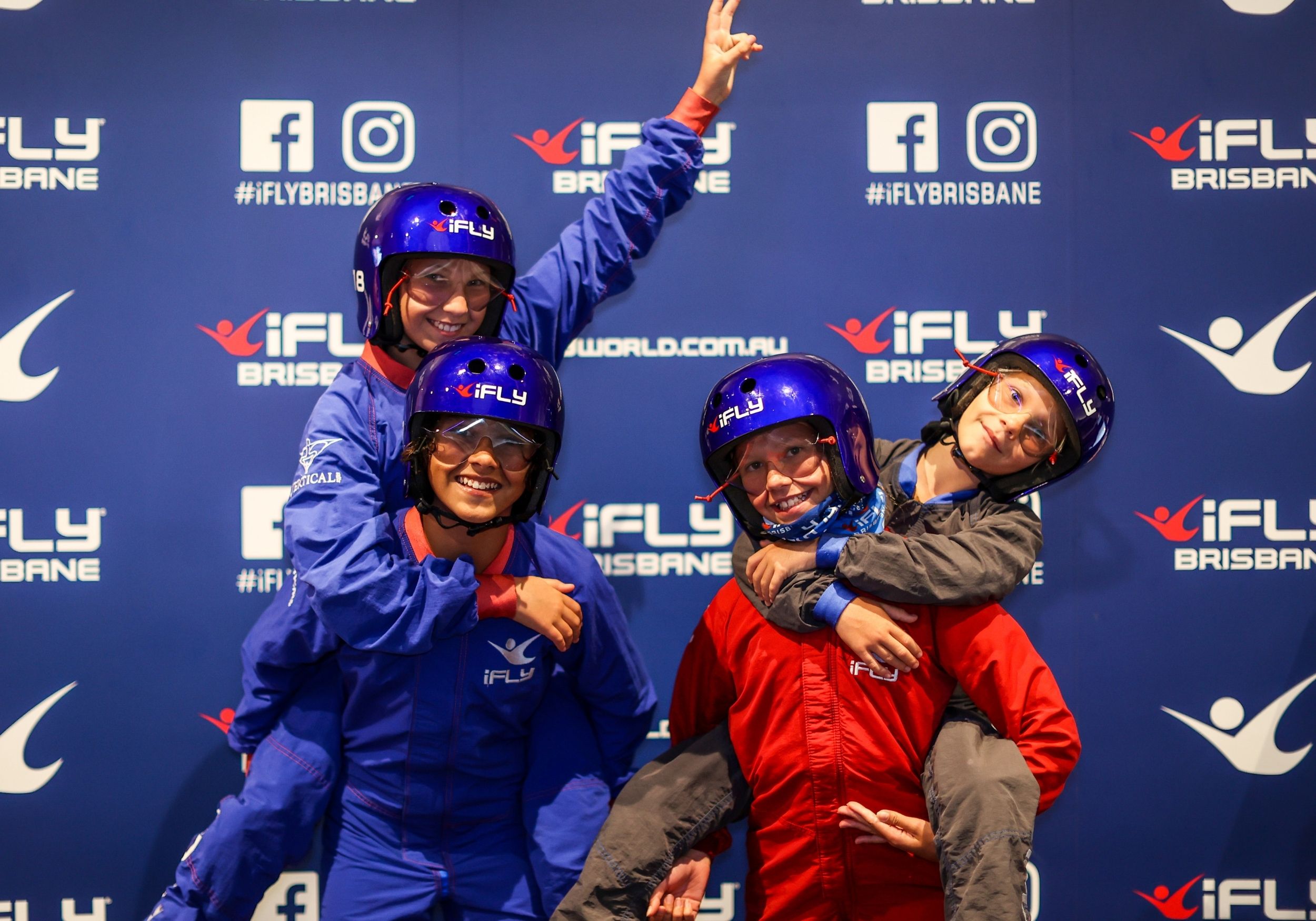 Family Pack – 10 x Indoor Skydiving Flights (Weekend) for up to 5 people