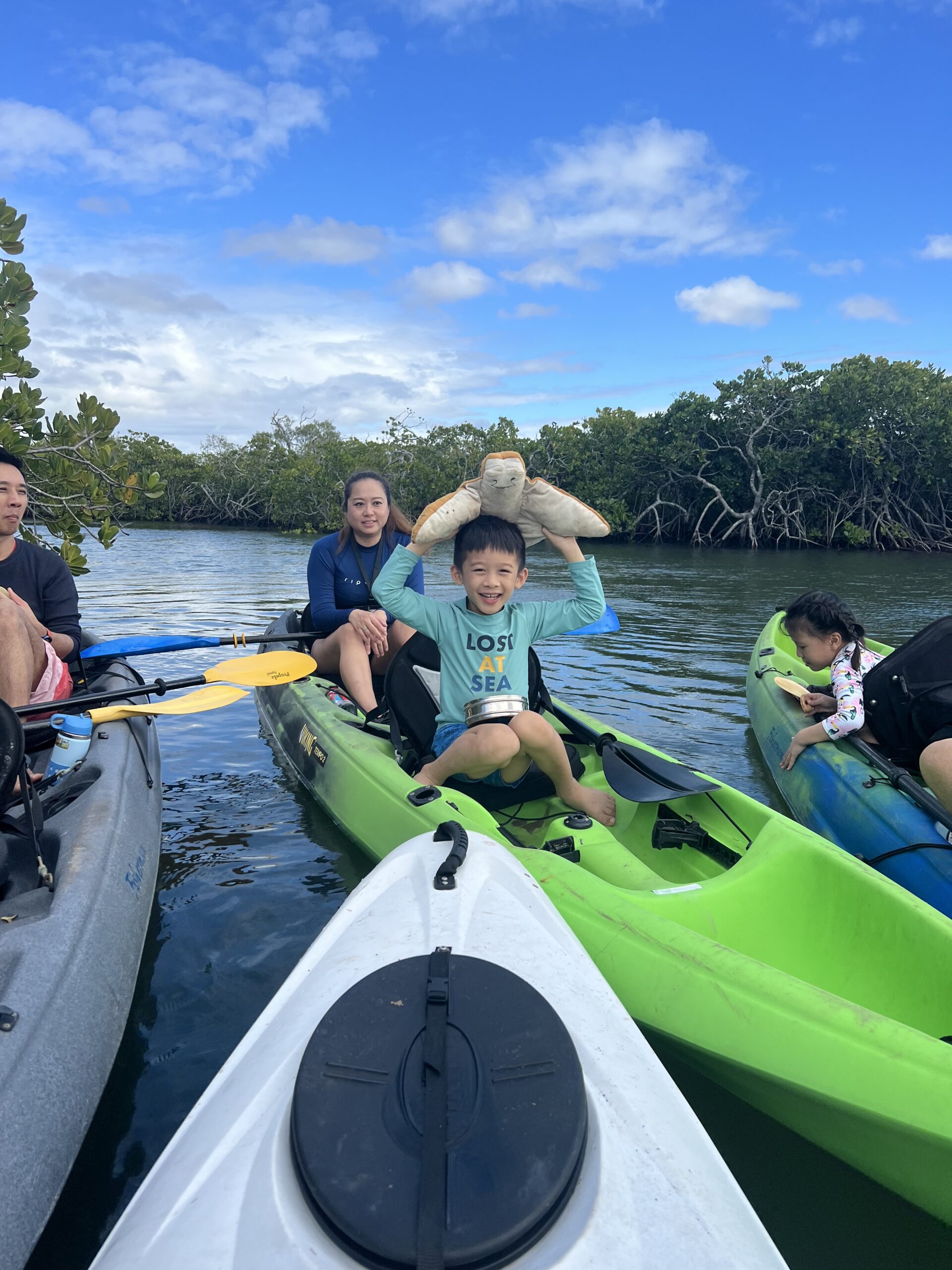 Kayaks & Stingrays: discover hidden creeks whilst spotting Stingrays