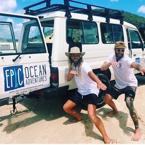 Double Island Surf Hire Tour or Play Adventure Noosa (day trip)