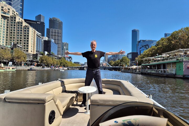 Yarra River Party Boat Hire|Self Drive up to 12 Guests