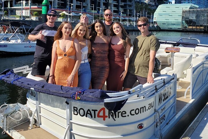 Pontoon Boat Hire Melbourne