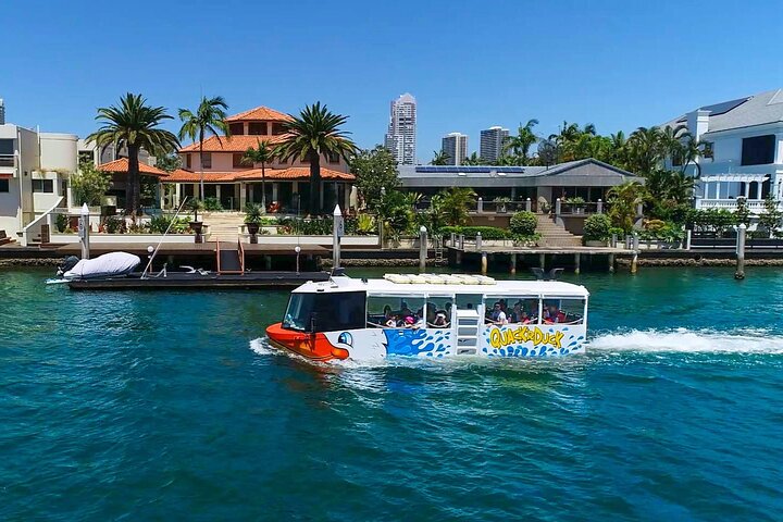 Combo Quack'rDuck and Hot Air Balloon in Gold Coast with Breakfast