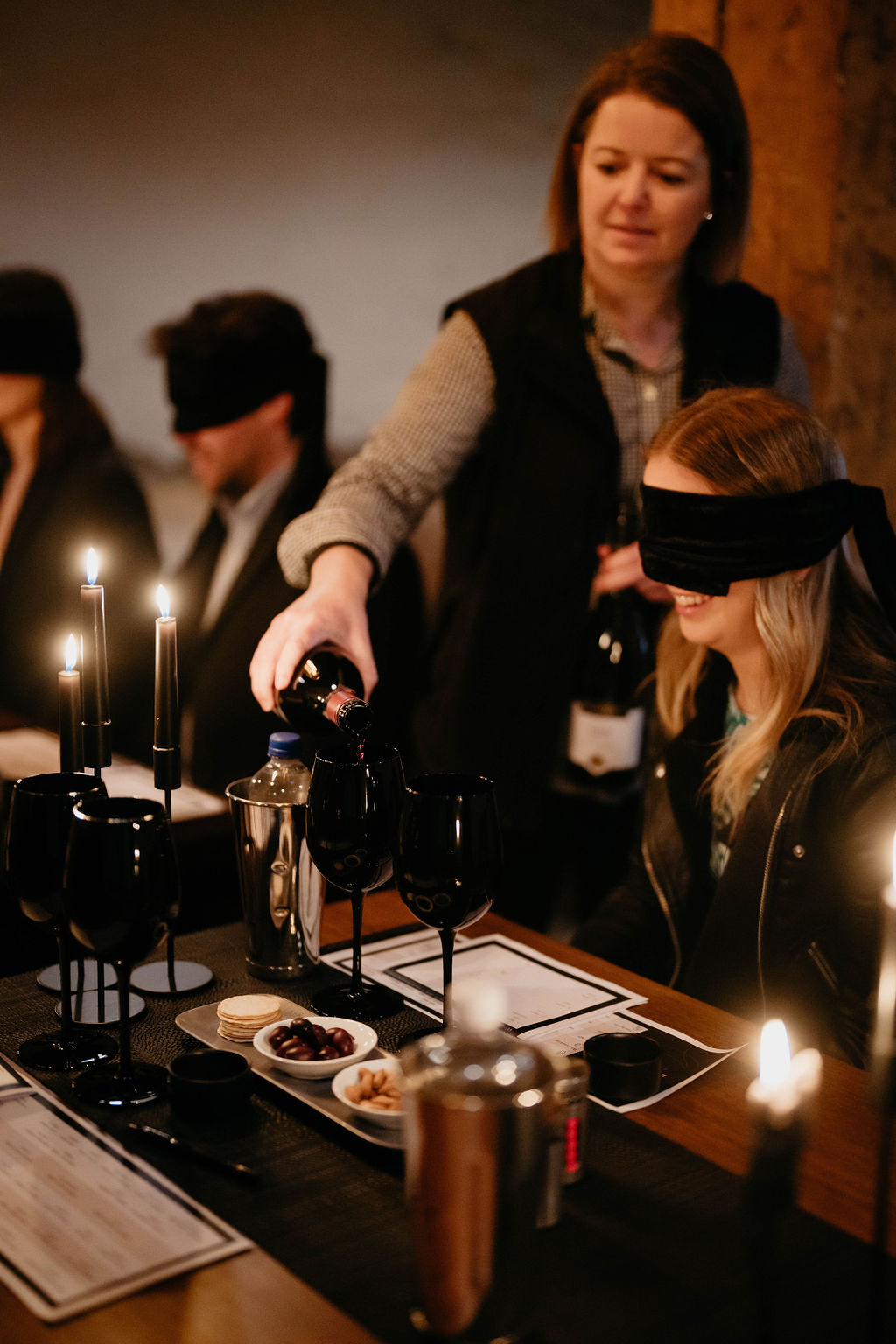 Tasting in the Dark: Sensory Experience (TC)