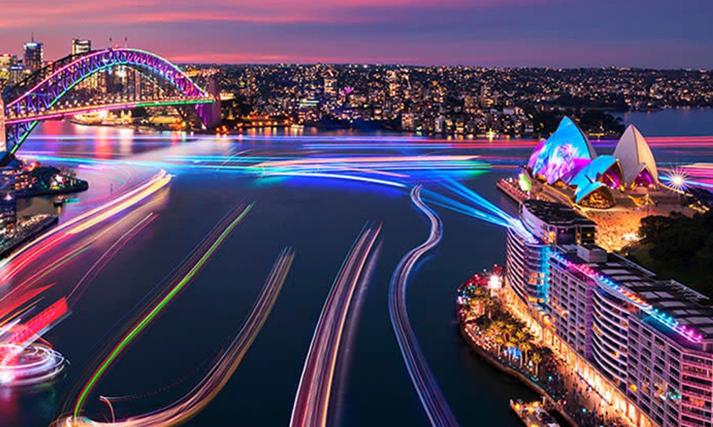 Vivid Sydney Guided Walking Tour - 2 Hours