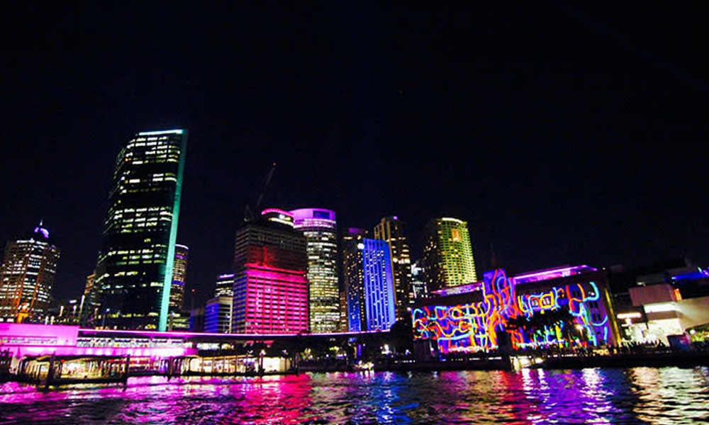 Private Sydney Harbour Vivid Cruise with Wine - For 2