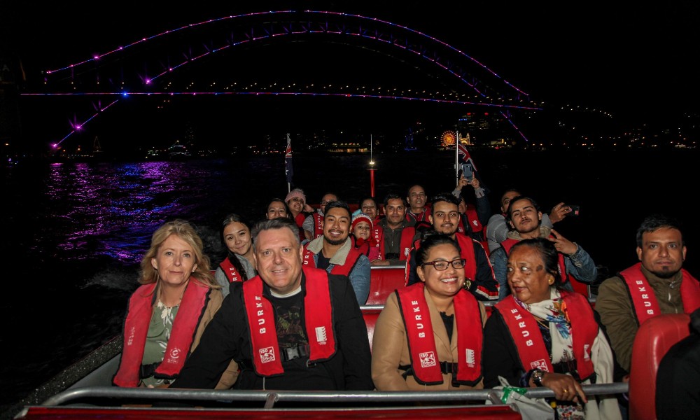 Vivid Sydney Jet Boating Cruise – 30 Minutes