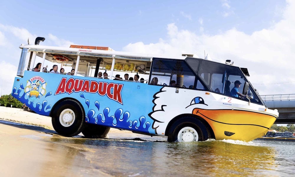 Aquaduck + Gold Coast Hinterland Tour