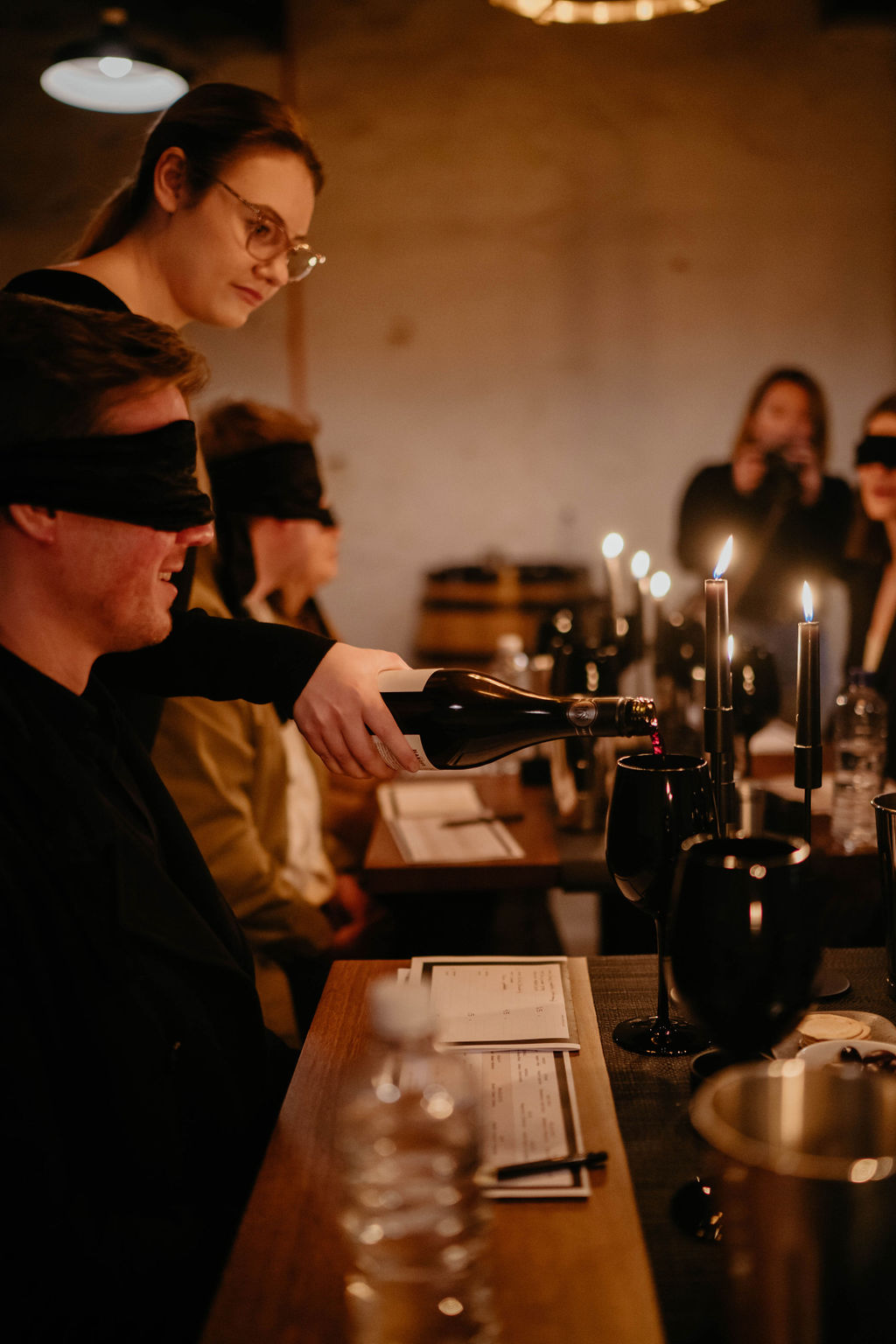 Tasting in the Dark: Sensory Experience (TC)