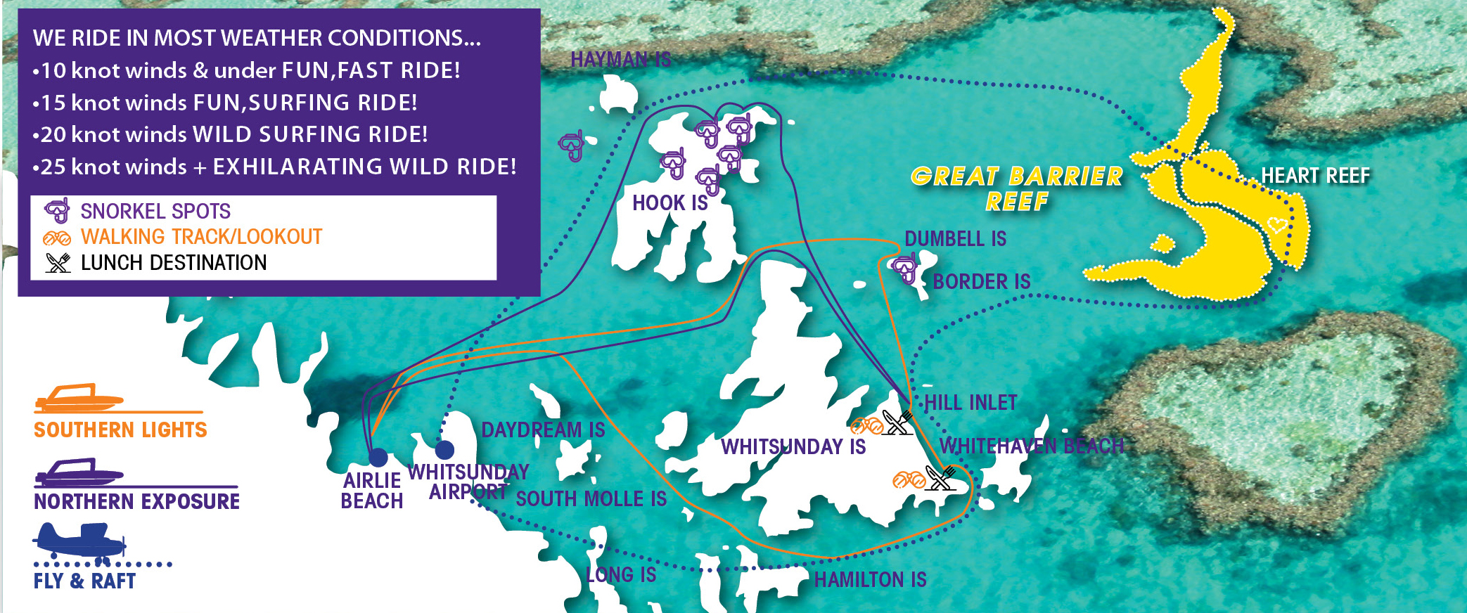 Daydream Island Northern Exposure tour