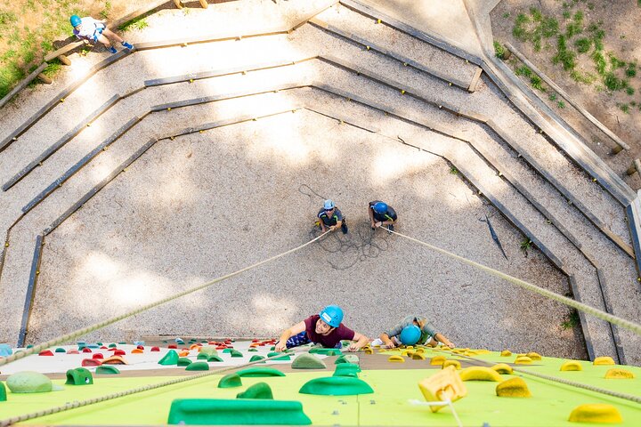 Rock Climb, Zipline and Mega Swing Experience