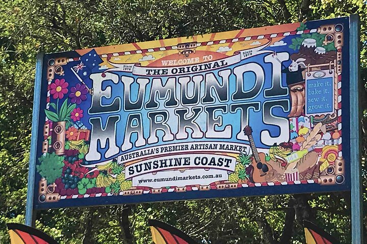 Eumundi Markets Tour Deluxe with VIP Access and Gourmet Lunch