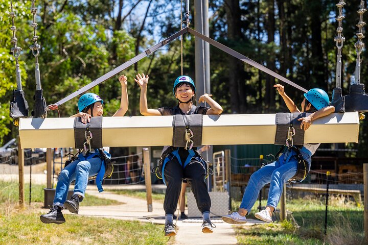 Rock Climb, Zipline and Mega Swing Experience