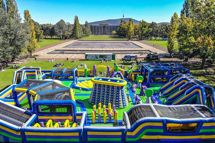 1-Hour Pass to Tuffy's Nest, Australia's Biggest Bouncy Play-Park