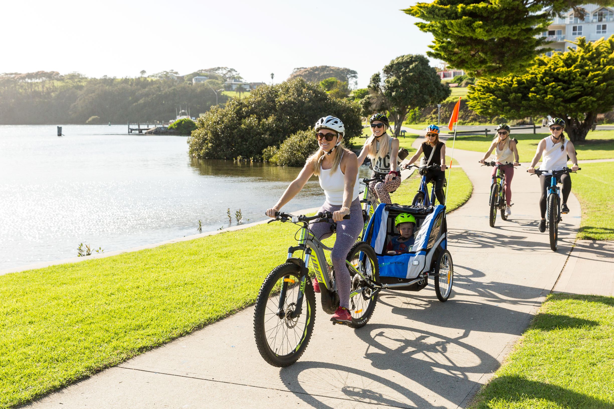 SELF GUIDED E-BIKE TOUR - PEDAL TO PRODUCE SERIES -  WILDLIFE AND COASTAL TRAIL WITH LOCAL PRODUCE PICNIC - 3 Hours