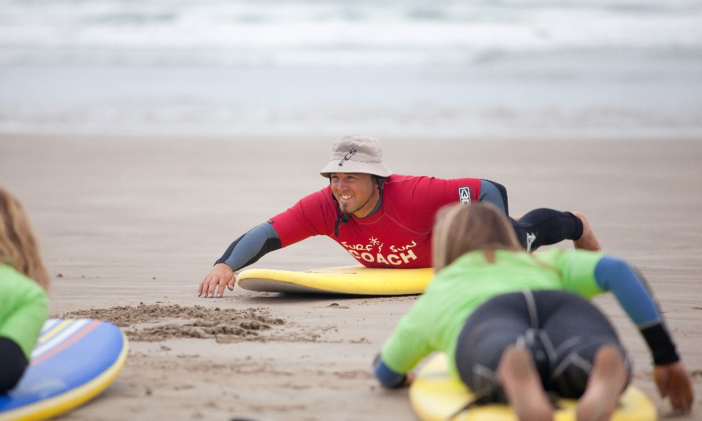 Surfing Lesson at Middleton Beach - 2 Hours