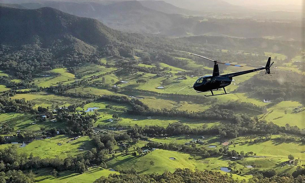 Hunter Valley Scenic Helicopter Flight with Lunch For Two