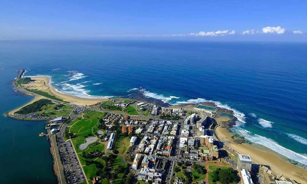 Doors Off Helicopter Flight over Newcastle For Two