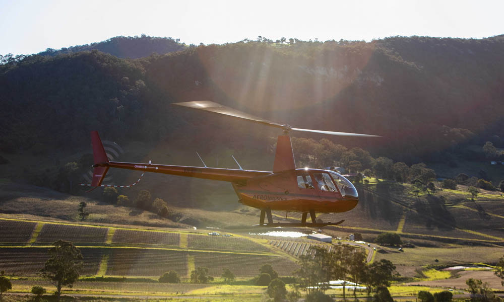 12 Minute Hunter Valley Scenic Helicopter Flight For Two