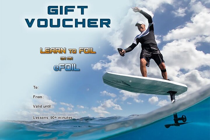 Gift Voucher - Learn to Hydrofoil, on an eFoil
