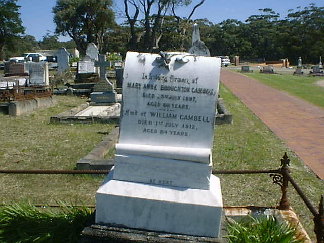 Visit to Sandridge Cemetery Mollymook: NSW History Week
