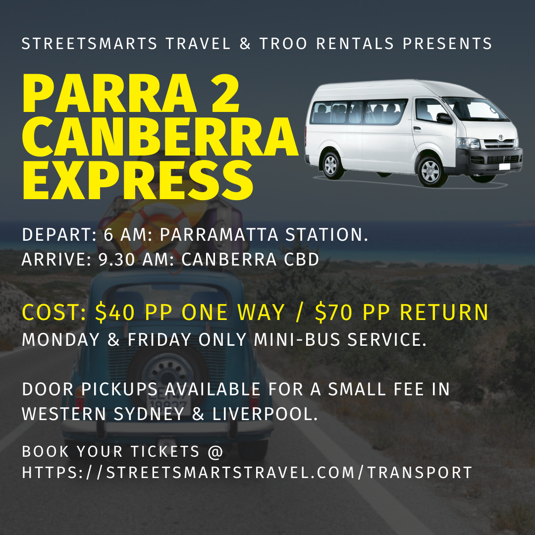 Parramatta To Canberra – Passenger Transport