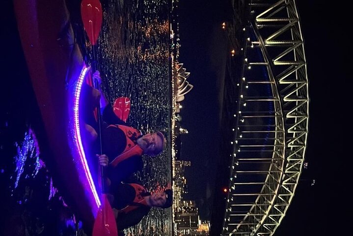 City Lights by Night Paddle on Sydney Harbour Guided Tour