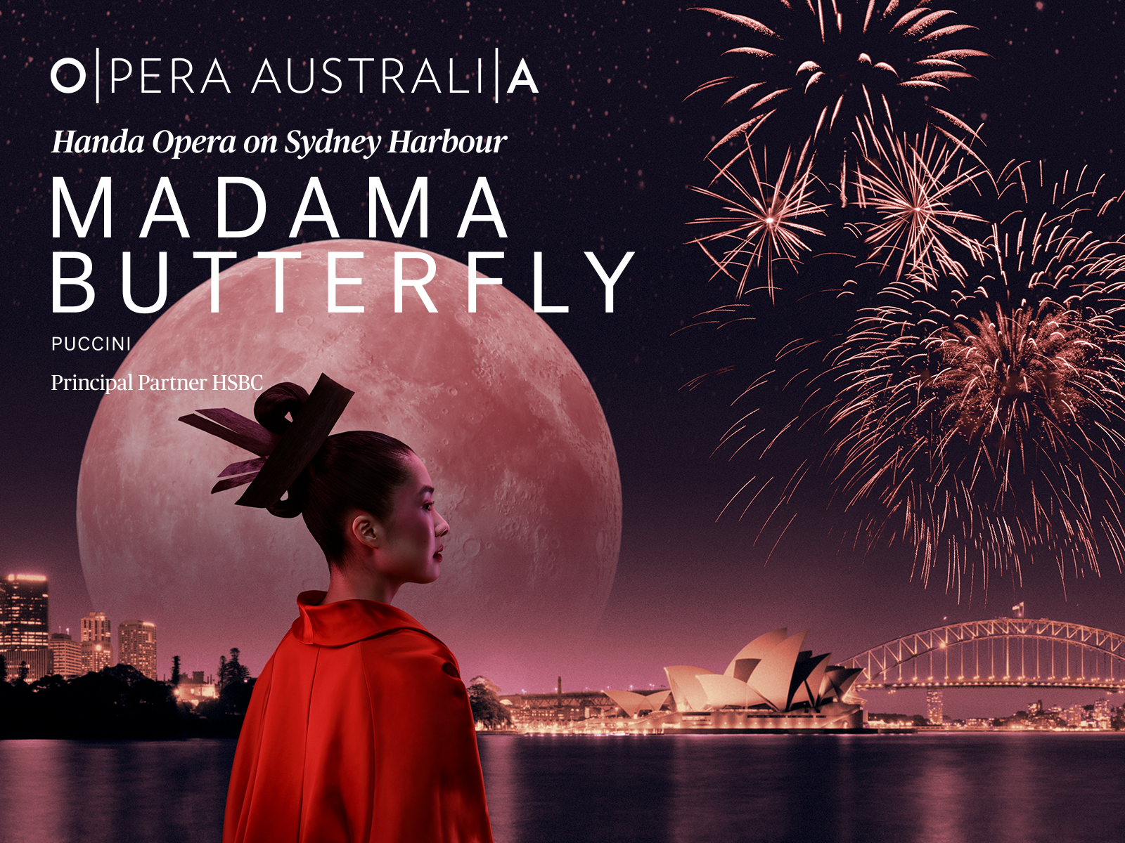 Madama Butterfly on Sydney Harbour  – B Reserve (Mon – Fri & Sun)