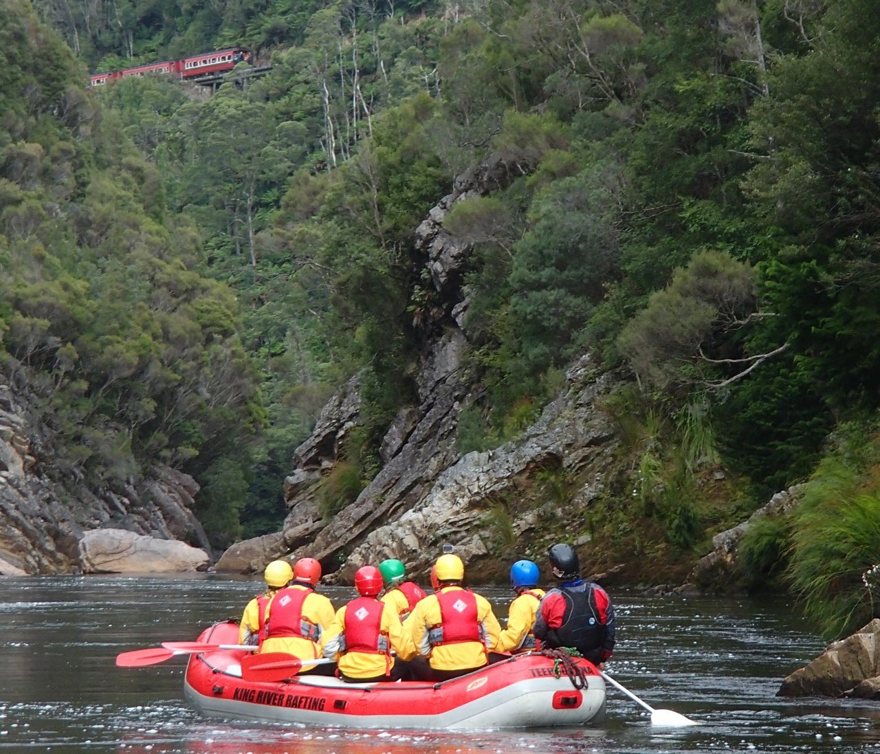 KING RIVER GORGE RAFT AND STEAM EXPERIENCE (min age 11)
