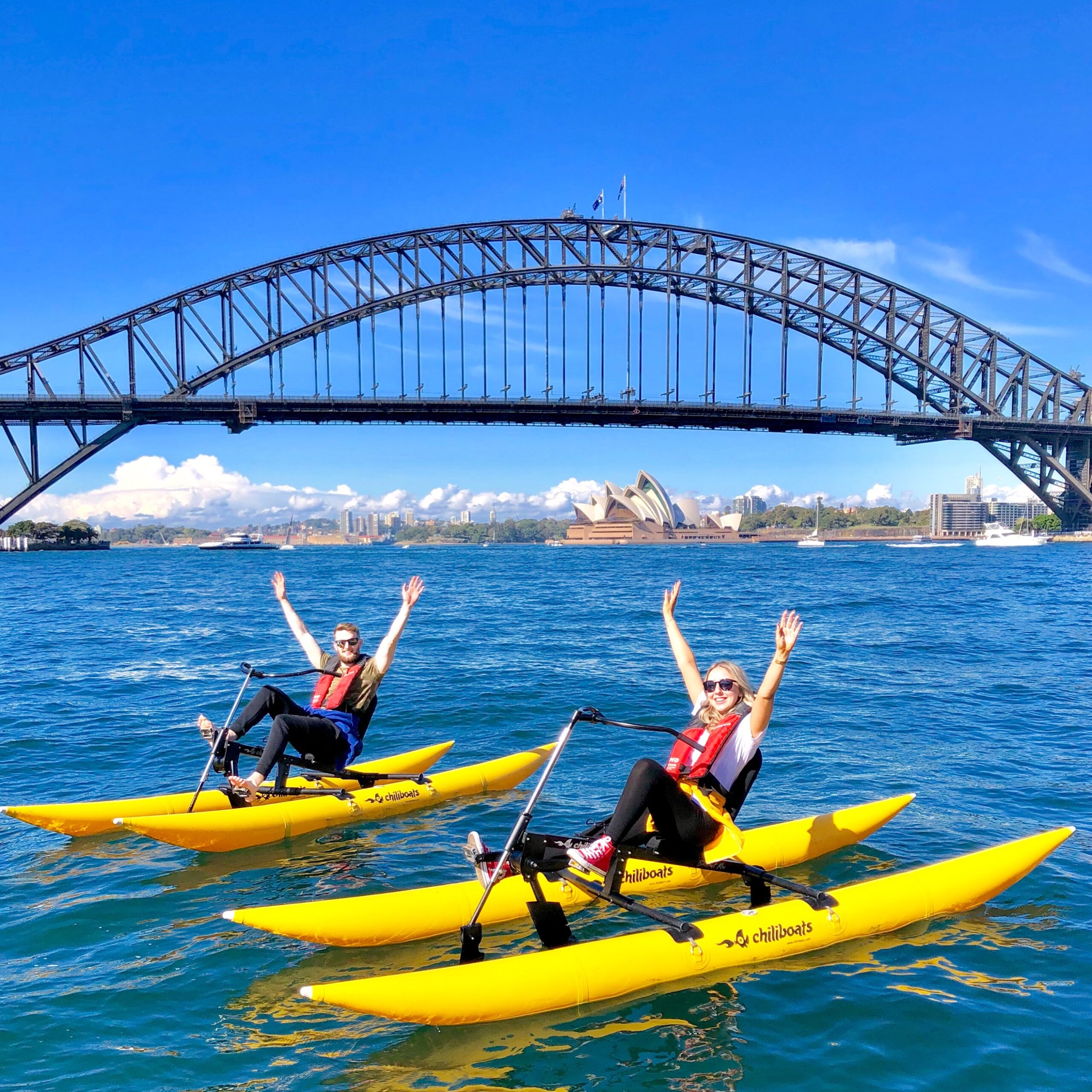 Sydney Harbour Waterbike Tour