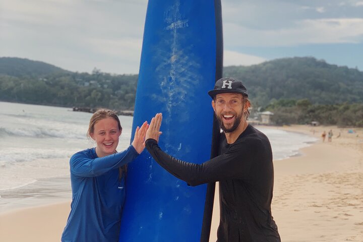 Noosa Beginner Surf Lesson
