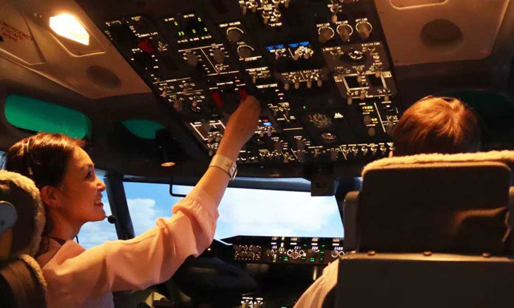 Boeing 737 Flight Simulator Melbourne CBD - 60 Minute City Flyer