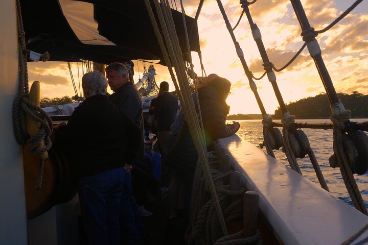 1.5 - Hour Sydney Harbour Tall Ship Twilight Dinner Cruise