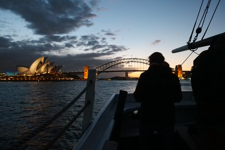 1.5 - Hour Sydney Harbour Tall Ship Twilight Dinner Cruise