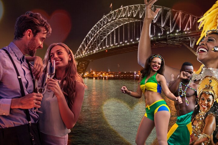 Valentine's Day Dinner Cruise with live Brazilian show on Sydney Harbour