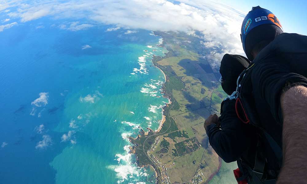 Tandem Skydive over the 12 Apostles - 15,000ft