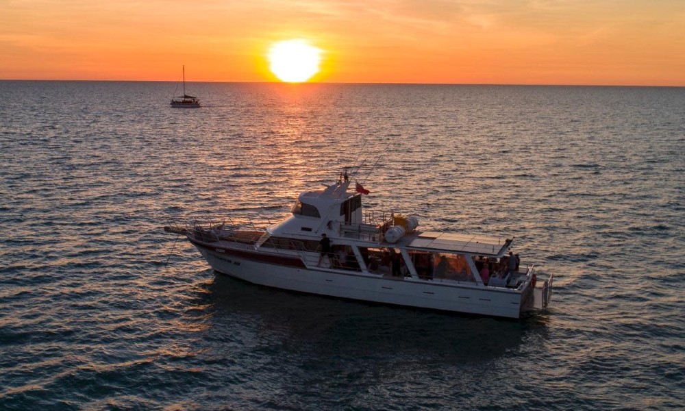 Broome Sunset Seafood and Pearling Cruise - Half Day