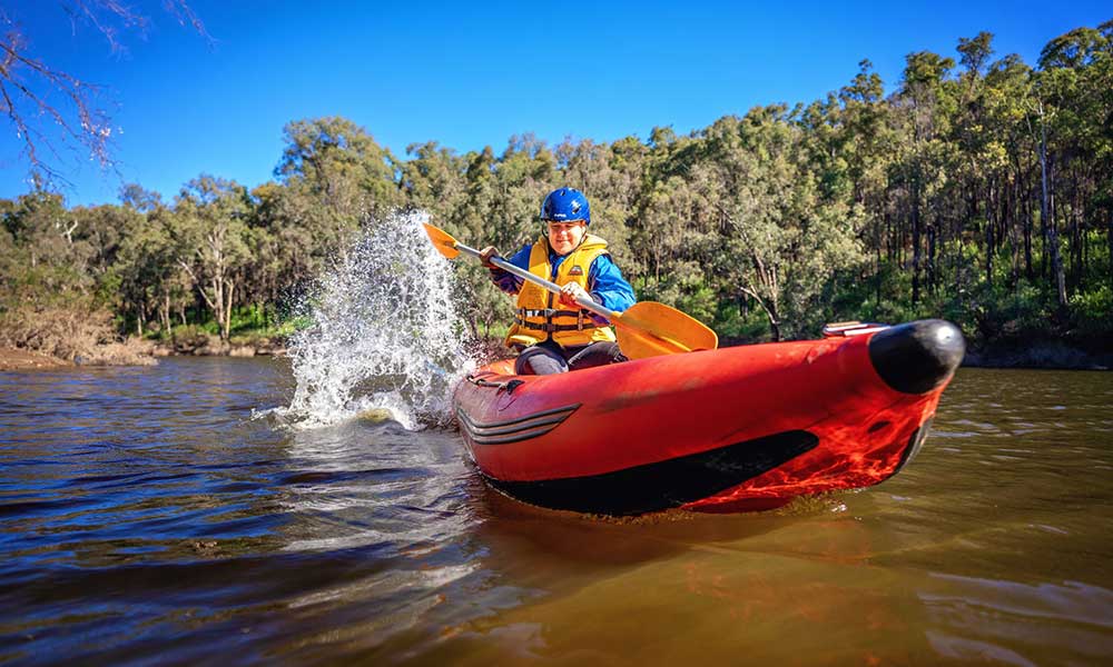 Dwellingup Self Guided Fast Water Rafting Tour