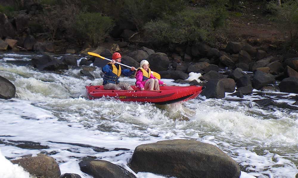 Dwellingup Self Guided Fast Water Rafting Tour