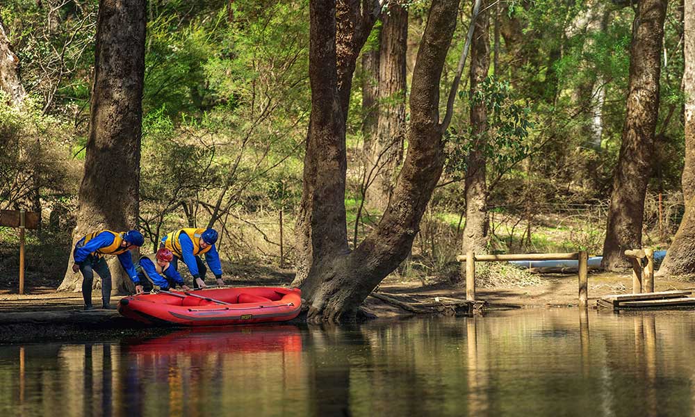 Dwellingup Self Guided Fast Water Rafting Tour