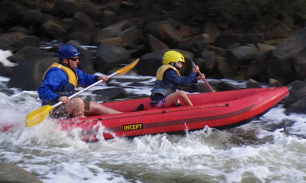 Dwellingup Self Guided Fast Water Rafting Tour