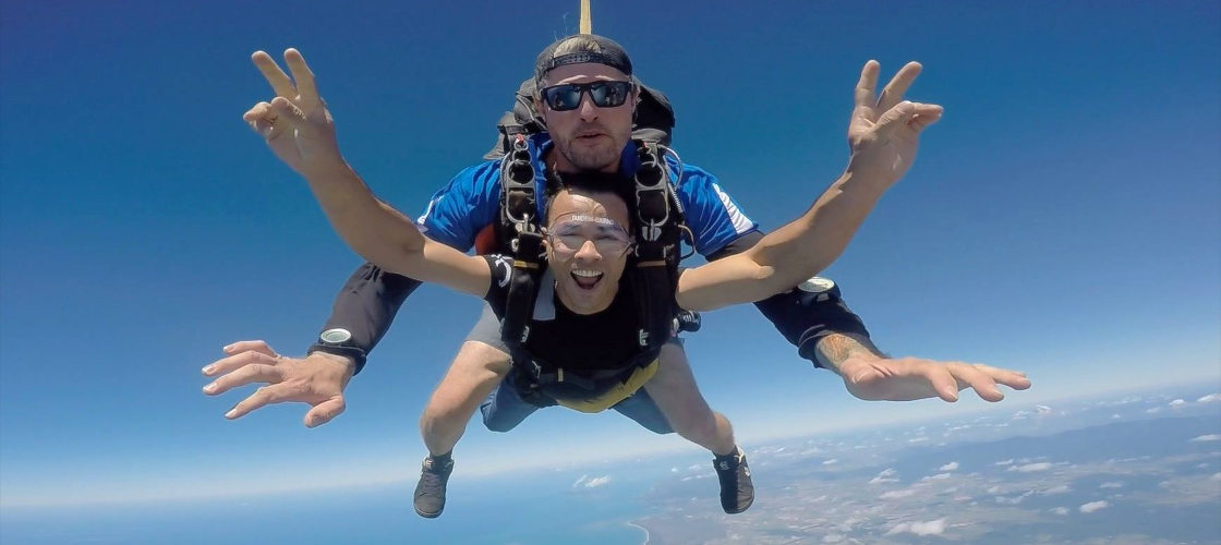 Cairns Tandem Skydive up to 14,000ft  – Self Drive
