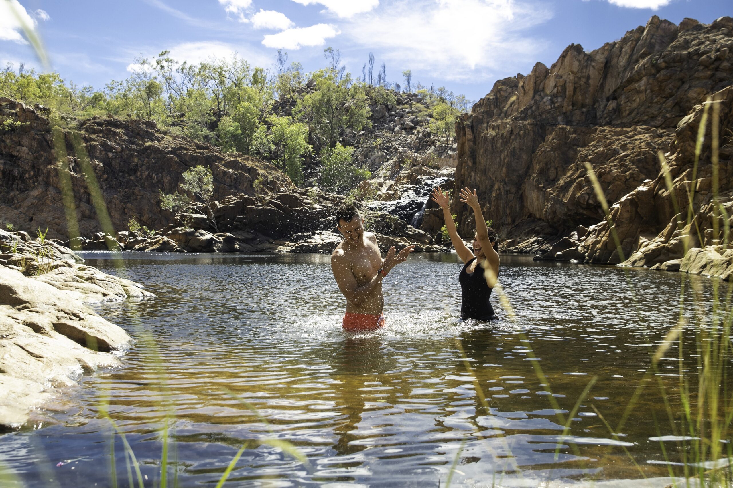 Autopia Tours: Katherine Gorge Cruise + Edith Falls from Darwin